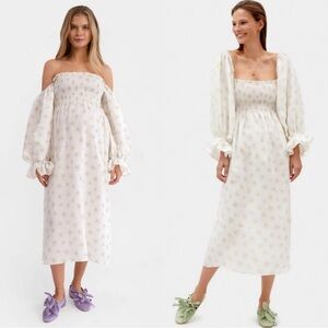 SLEEPER - Floral Midi Dress